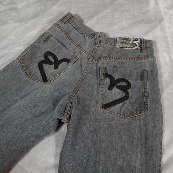 Brooklyn Xpress Other - Vintage Brooklyn Xpress Jeans Mens 34x32 (Fits 30x29) Embroidered Baggy Fit Y2K